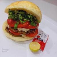 دبل برگر زغالی