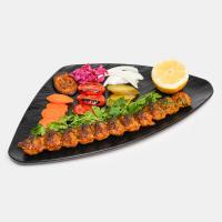 خوراک کباب لقمه زعفرانی