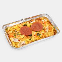 سیب زمینی ویژه با پپرونی