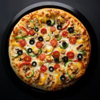 پیتزا سبزیجات آمریکایی