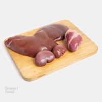 دل، جگر و قلوه گوسفندی 1 کیلوگرم