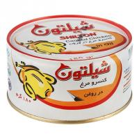 کنسرو مرغ در روغن شیلتون 180 گرم
