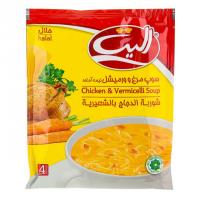 سوپ مرغ ورمیشل نیمه آماده الیت 70 گرم