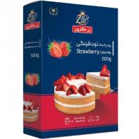 پودر کیک توت فرنگی زر ماکارون