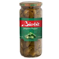 ترشی فلفل هالوپینو سبز بایوبیت 500 گرم