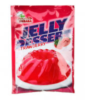 پودر ژله توت فرنگی شیبابا 100 گرم