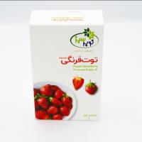 توت فرنگی منجمد نوبر سبز