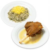 باقالی پلو با ماهیچه