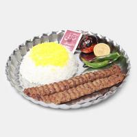 چلو کباب کوبیده