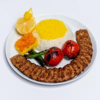 چلو کباب لقمه
