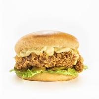 چیکن کریسپی با پنیر گودا