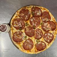 پیتزا پپرونی ایتالیایی