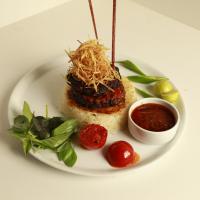 چلو کباب تابه ای