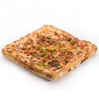 پیتزا یونانی قارچ و گوشت (پنجره ای)