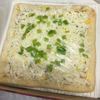 پیتزا یونانی قارچ و گوشت (نیمه آماده)