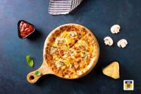 پیتزا فونگی قارچ و پنیر