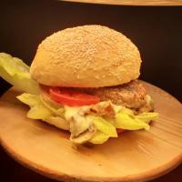 چیکن برگر چیلی تند