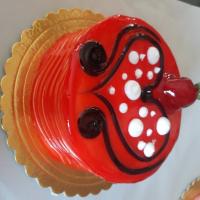 کیک تولد وانیلی