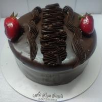 کیک تولد شکلاتی