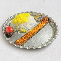 چلو کباب کوبیده کاردی