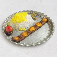 چلو کباب کوبیده نگینی