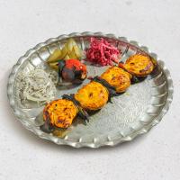 خوراک جوجه کباب حلزونی فیله