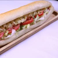 ساندویچ الویه با مرغ سرد