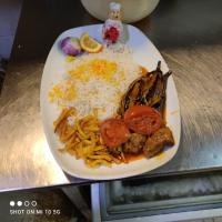 چلو خورشت بادمجان