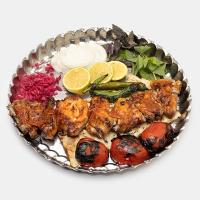 خوراک جوجه کباب با استخوان با سس