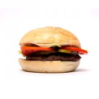 ساندویچ همبرگر (نان باگت)