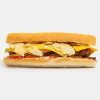 ساندویچ هات داگ روسی (نان باگت)