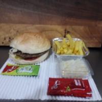 همبرگر (کمبو)