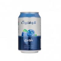 آبمیوه گازدار قوطی هوفنبرگ بلوبری