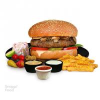 لاویا برگر گوشت پلاس