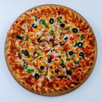 پیتزا سبزیجات آمریکایی