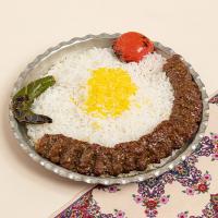 چلو کباب لقمه نقلی