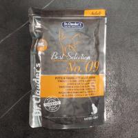 پوچ گربه دکتر کلادرز مدل سلکشن طعم بوقلمون و غاز و الوورا 85گرم