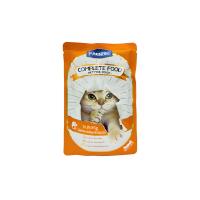 پوچ گربه فنبی طعم سالمون و بیف و روغن ماهی