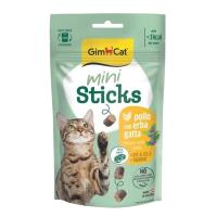 تشویقی گربه جیم کت مینی استیک طعم مرغ و کت نیپ وزن 50 گرم