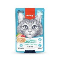پوچ خورشتی گربه ونپی مدل استیو طعم تن و مرغ 70 گرم