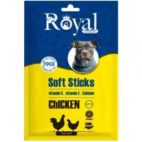مدادی نرم سگ با طعم مرغ رویال کوکو ۷عددی