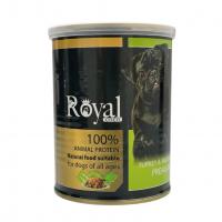 کنسرو پته سگ رویال کوکو بوقلمون و سبزبجات ۳۸۰گرم