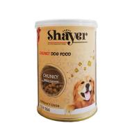 کنسرو سگ مدل چانک با طعم سیرابی و کدو سبز شایر 400 گرم