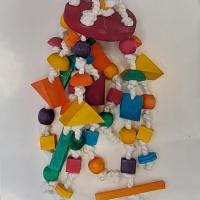 اسباب بازی چوبی پرندگان کد 1088