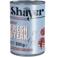 کنسرو سگ شایر استیک مرغ و گوشت