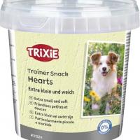 تشویقی نرم سطلی سگ تریکسی طرح قلبی 200 گرم