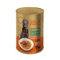 کنسرو چانک سگ رویال کوکو با طعم مرغ و هویج ۳۸۰گرم