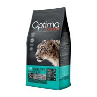 غذای خشک ارگانیک گربه عقیم اپتیمانوا طعم مرغ و برنج