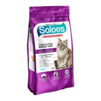 غذای خشک گربه بالغ سولواس با طعم مرغ 2 کیلوگرم