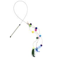 چوب بازی گربه فنری طرح طاووس